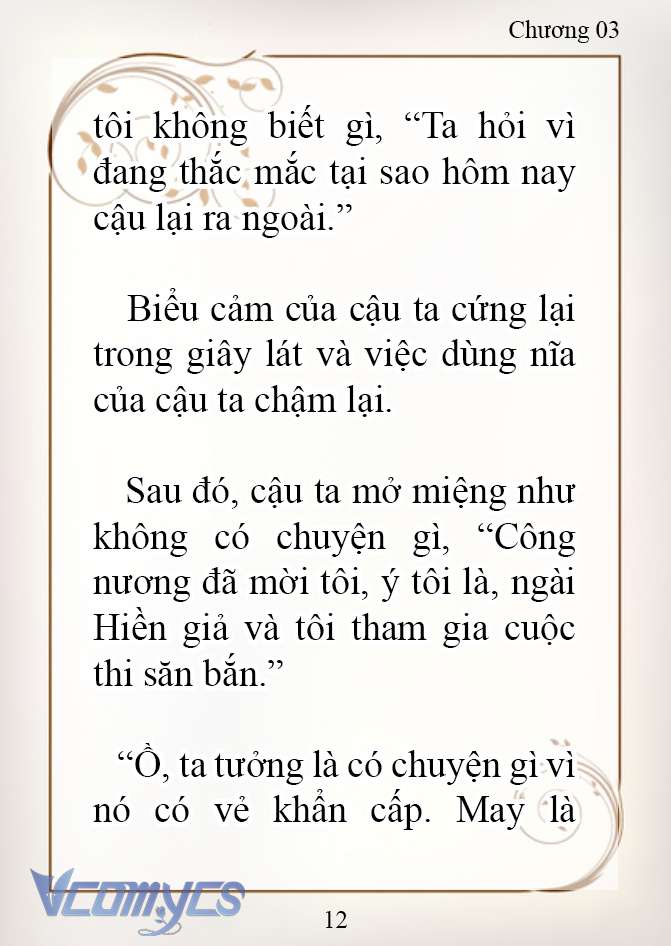 [Novel] Mê Lộ Của Emilone Chap 3 - Next Chap 4