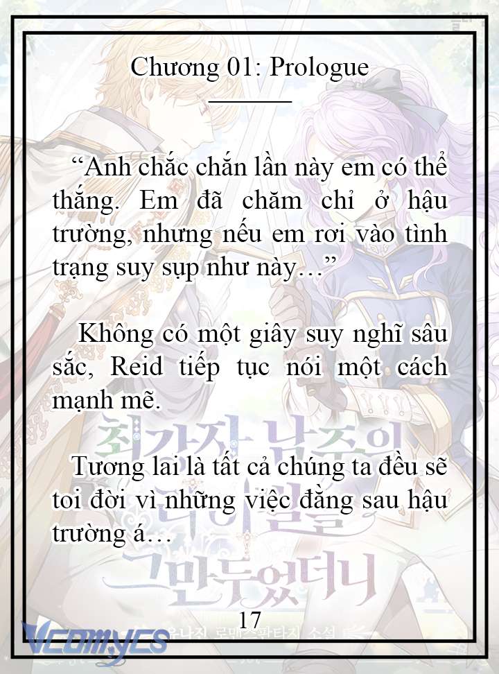 [Novel] Tôi Không Còn Là Đối Thủ Của Nam Chính Chap 1 - Trang 2