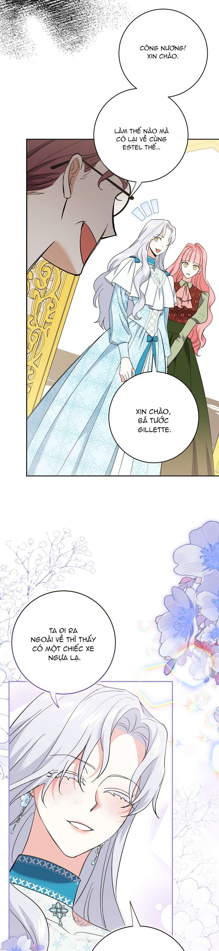 Vị Hôn Phu Phản Diện Cản Trở Con Đường Hoa Của Tôi Chap 8 - Trang 4