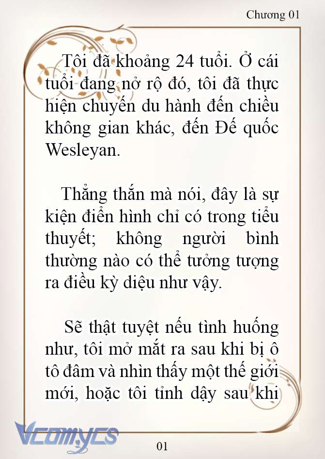 [Novel] Mê Lộ Của Emilone Chap 1 - Trang 2