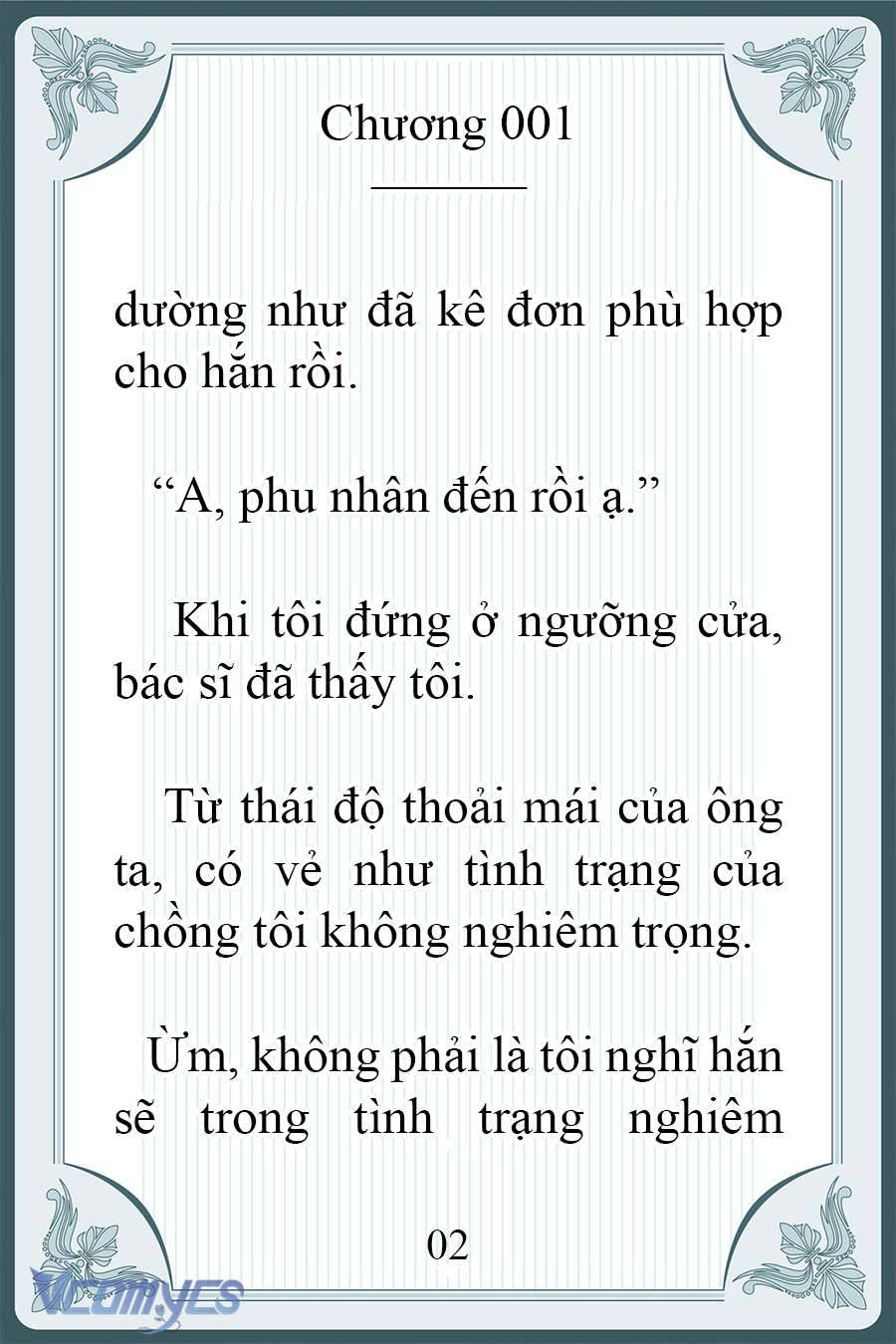[Novel] Người Chồng Ghét Tôi Đã Mất Trí Nhớ Chap 1 - Trang 2