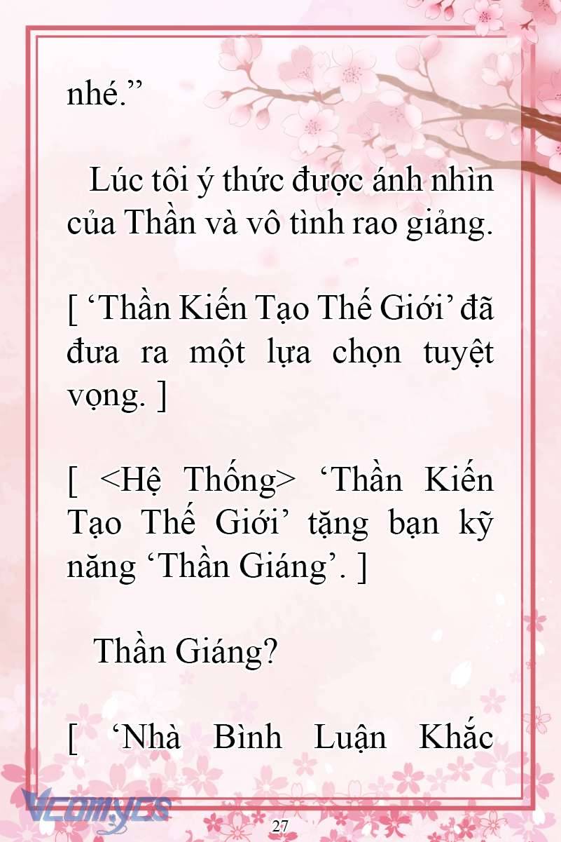 [Novel] Đặc Quyền Của Người Chuyển Sinh Chap 11 - Trang 2