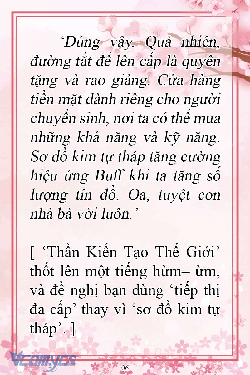 [Novel] Đặc Quyền Của Người Chuyển Sinh Chap 14 - Trang 2