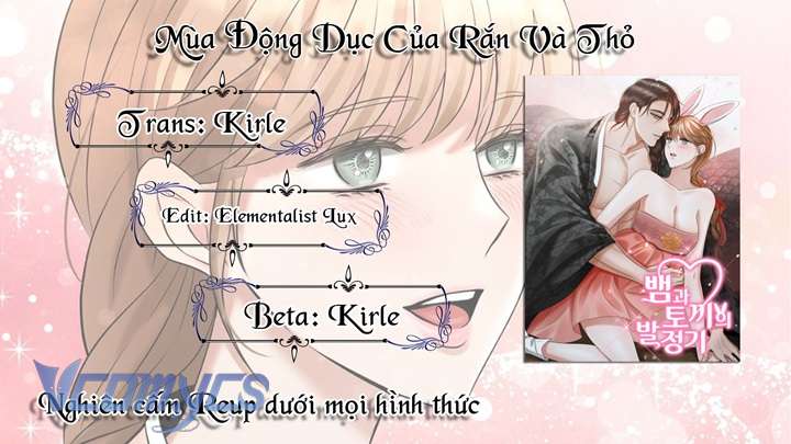 Mùa Động Dục Của Rắn Và Thỏ Chap 1 - Next Chap 2