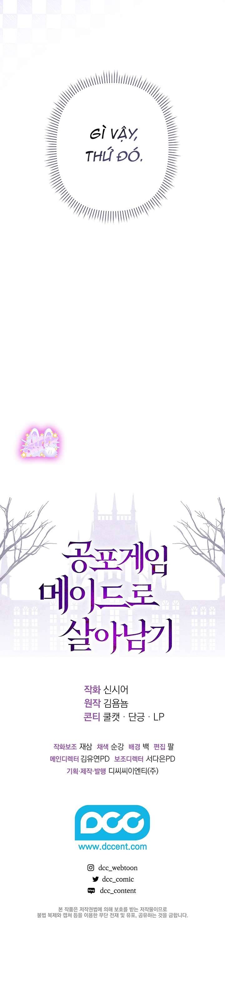 Sống Sót Như Hầu Gái Trong Trò Chơi Kinh Dị Chap 7 - Next Chap 8