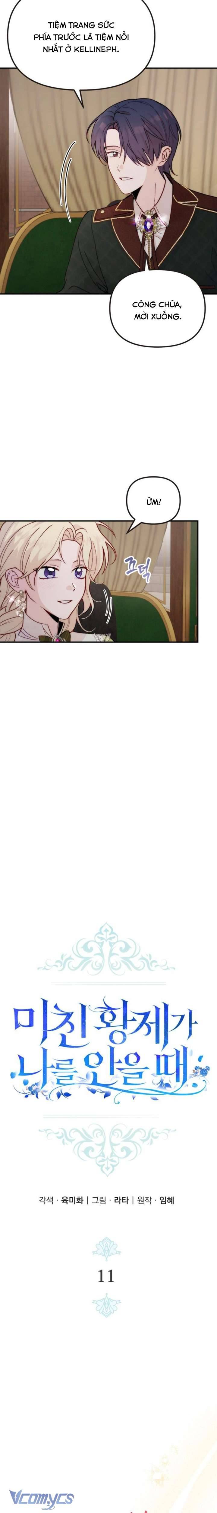 Hoàng Đế Điên Cuồng Ôm Lấy Tôi Chapter 11 - Next Chap 11