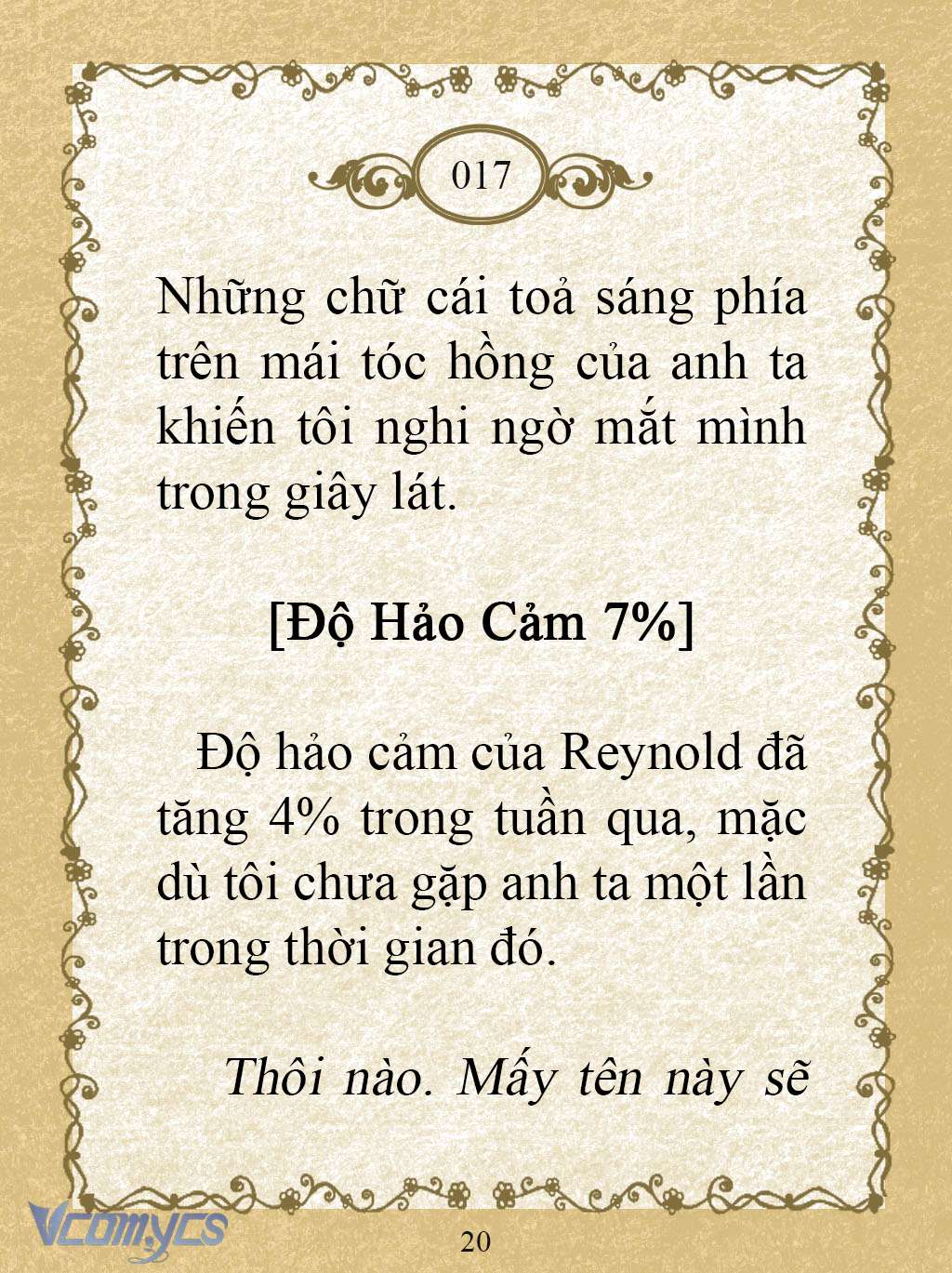 [Novel] Kẻ Phản Diện Được Định Phải Chết Chap 17 - Trang 2