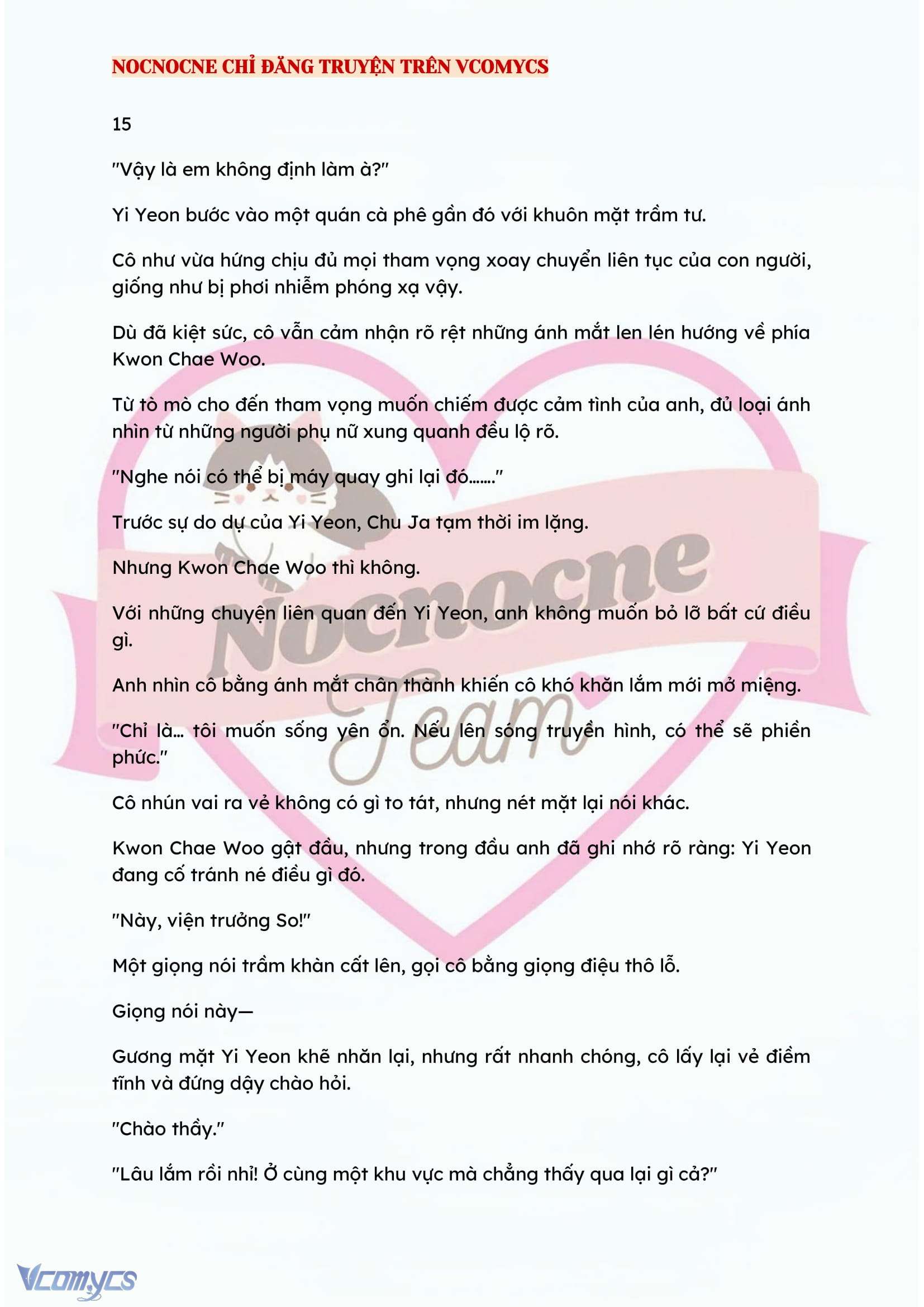 [NOVEL] BẪY HOA Chap 15 - Next Chap 16