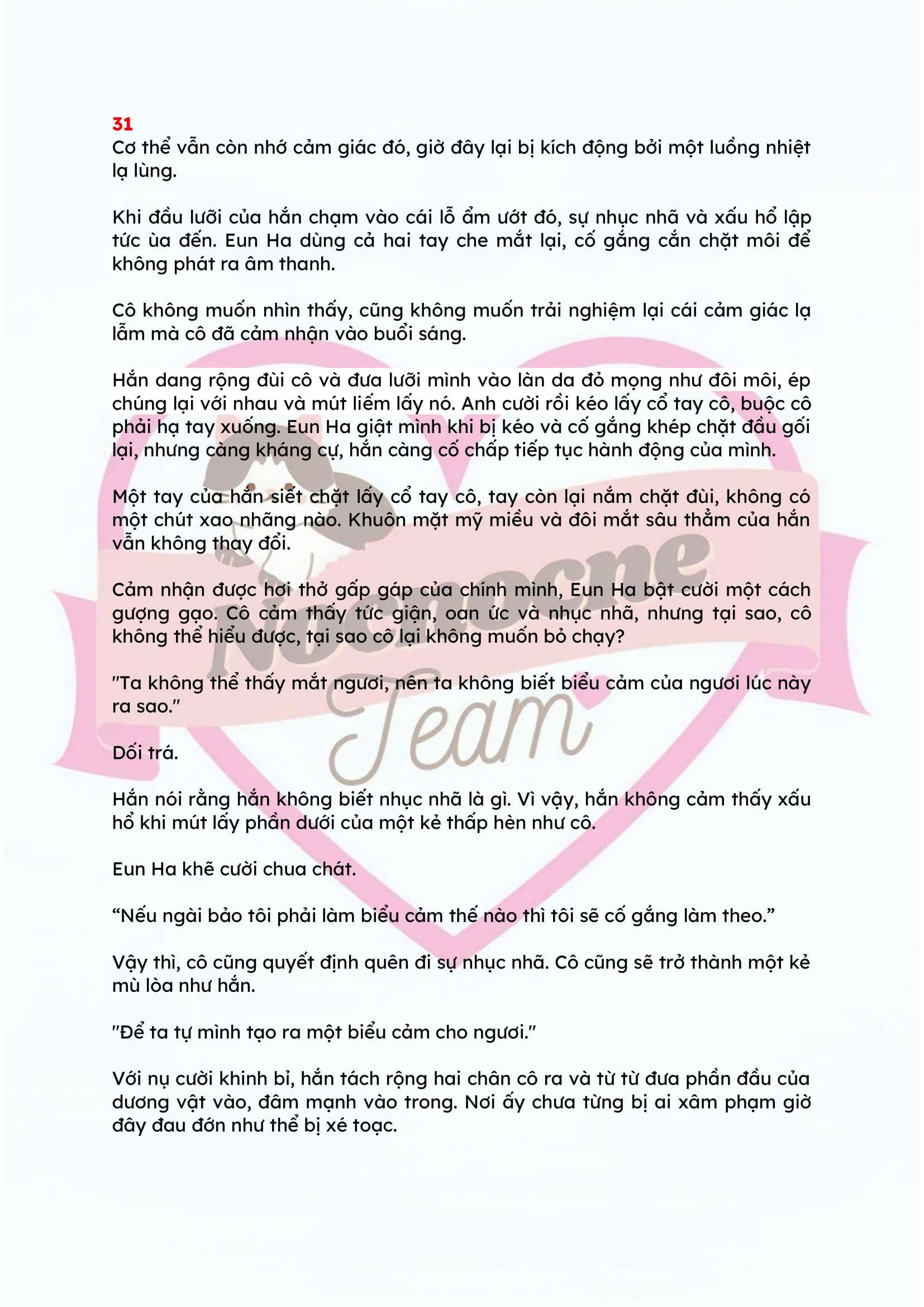 [NOVEL] ĐÊM HỖN LOẠN Chap 31 - Trang 2