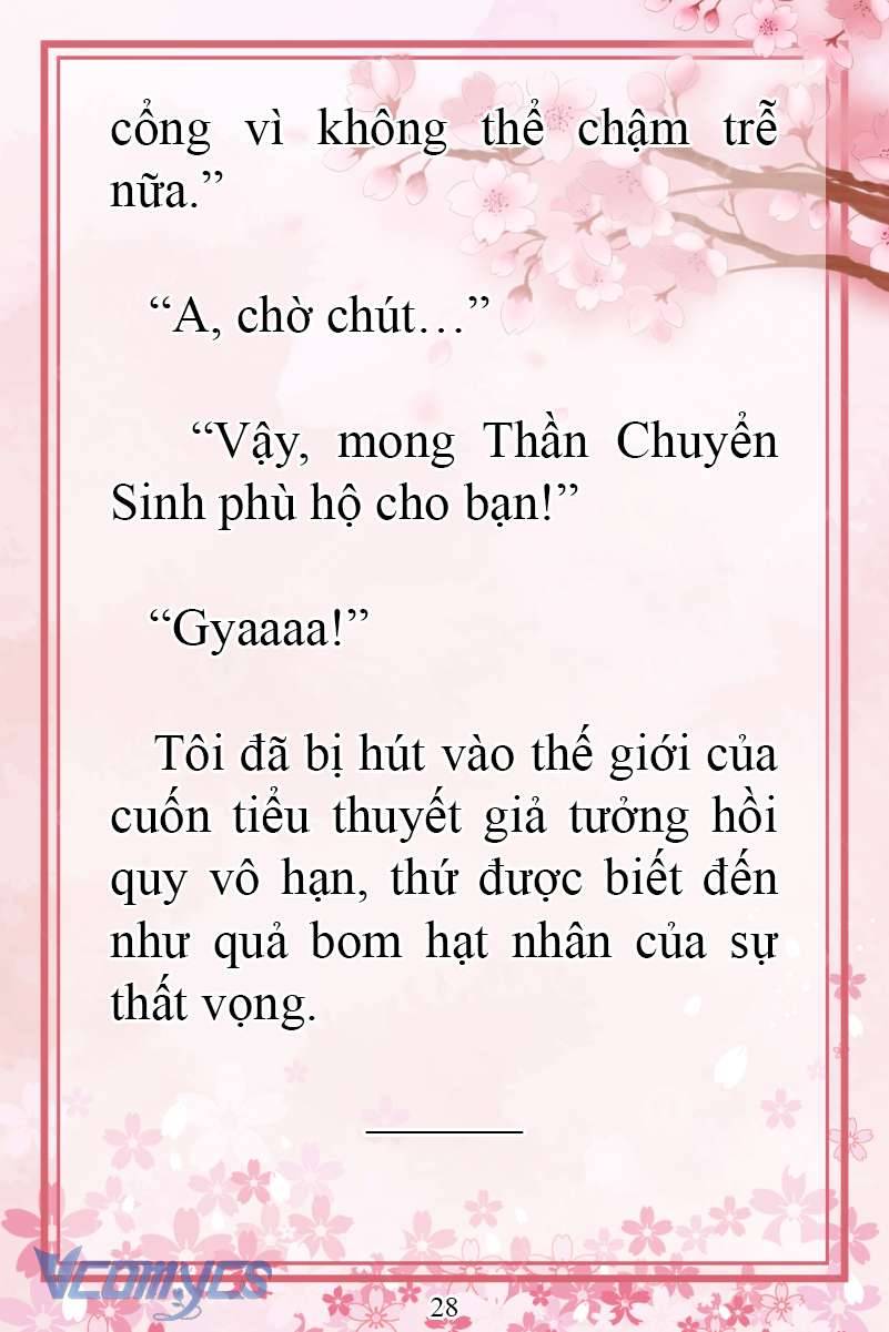 [Novel] Đặc Quyền Của Người Chuyển Sinh Chap 1 - Trang 2