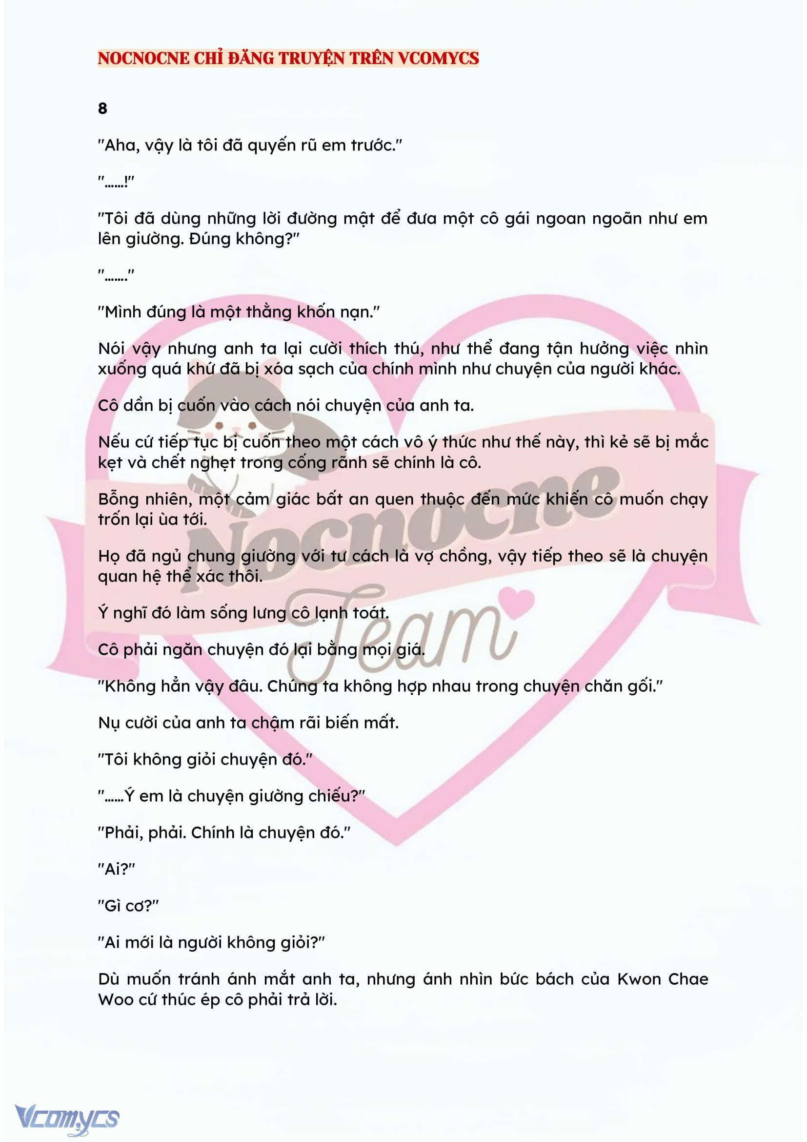 [NOVEL] BẪY HOA Chap 8 - Next Chap 9