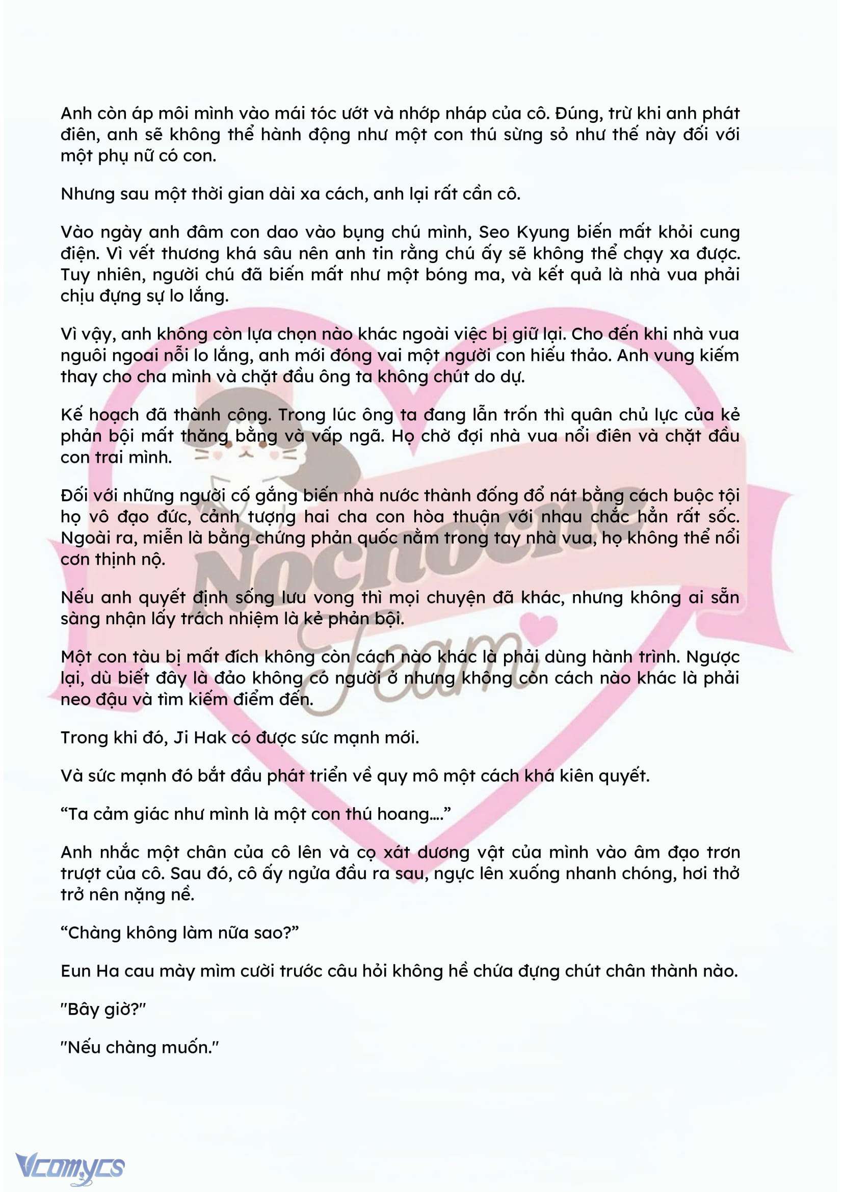 [FULL] [NOVEL] ĐÊM HỖN LOẠN Chap 104 - Trang 2