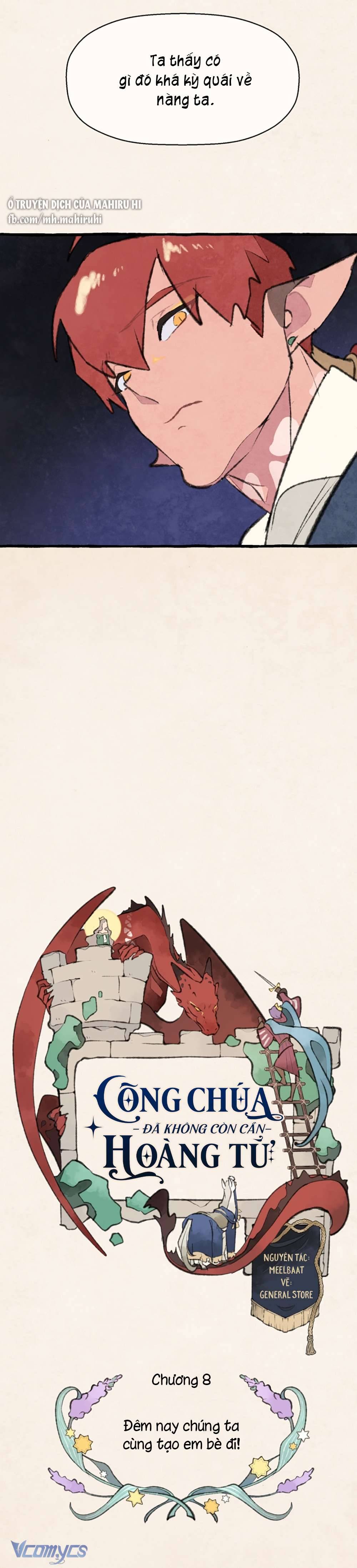 Công Chúa Đã Không Còn Cần Hoàng Tử Chapter 8 - Next Chapter 9