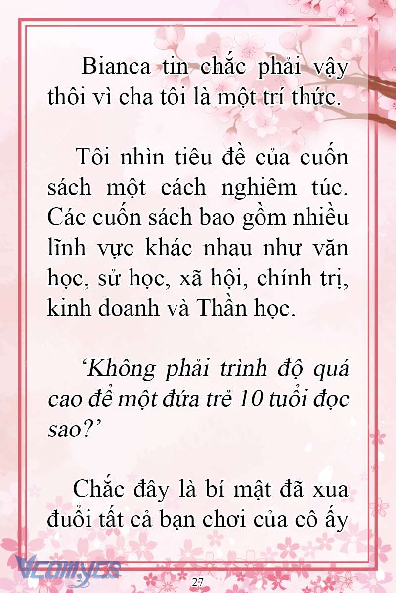 [Novel] Đặc Quyền Của Người Chuyển Sinh Chap 9 - Trang 2