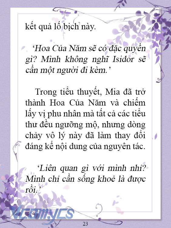 [Novel] Làm Ác Nữ Bộ Không Tốt Sao? Chap 55 - Trang 2