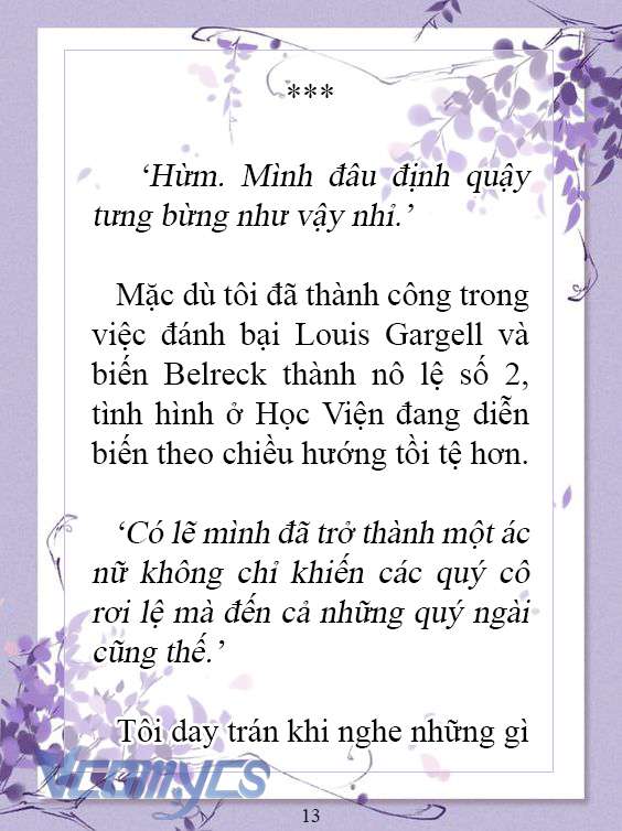 [Novel] Làm Ác Nữ Bộ Không Tốt Sao? Chap 44 - Trang 2