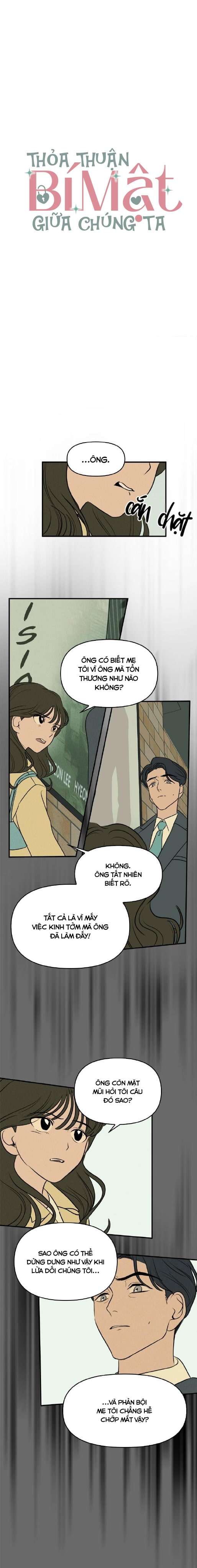 Thỏa Thuận Bí Mật Giữa Chúng Ta Chapter 8 - Trang 4