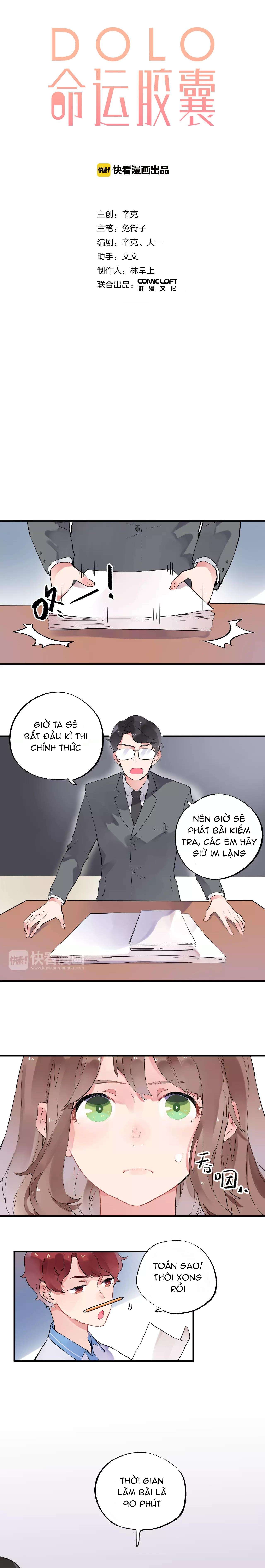 [ Khả Nguyệt ] Dolo Vận Mệnh Giao Nang Chap 3 - Next Chap 4
