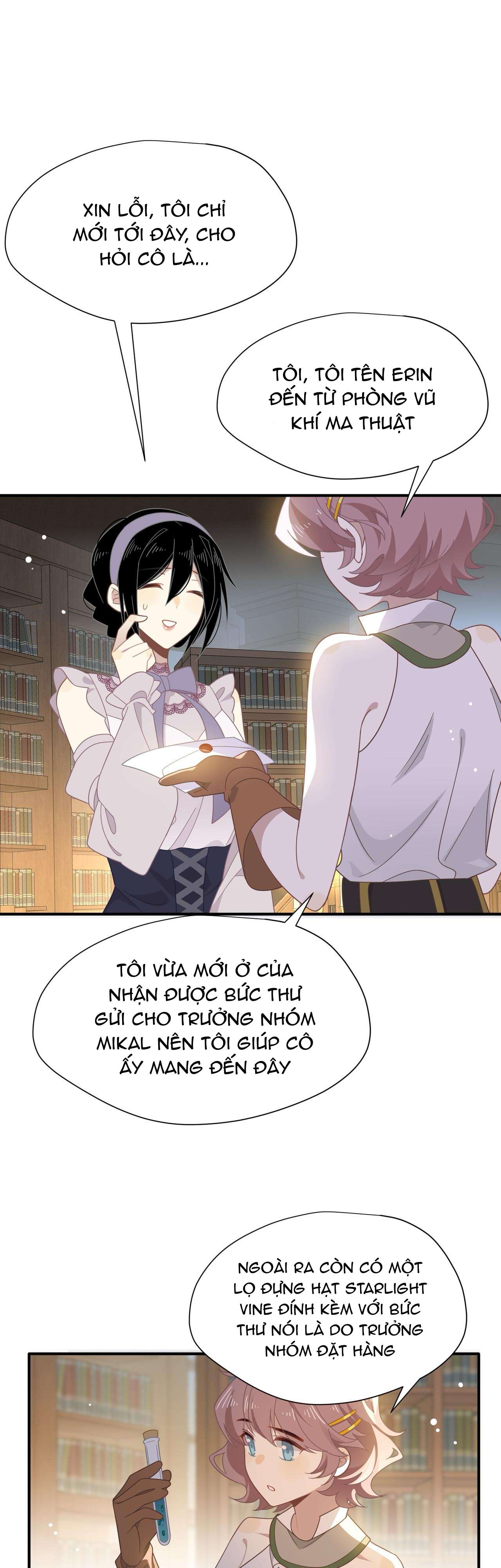 Xuyên thành phù thủy nuôi dưỡng kỵ sĩ thánh điện Chapter 33 - Trang 4