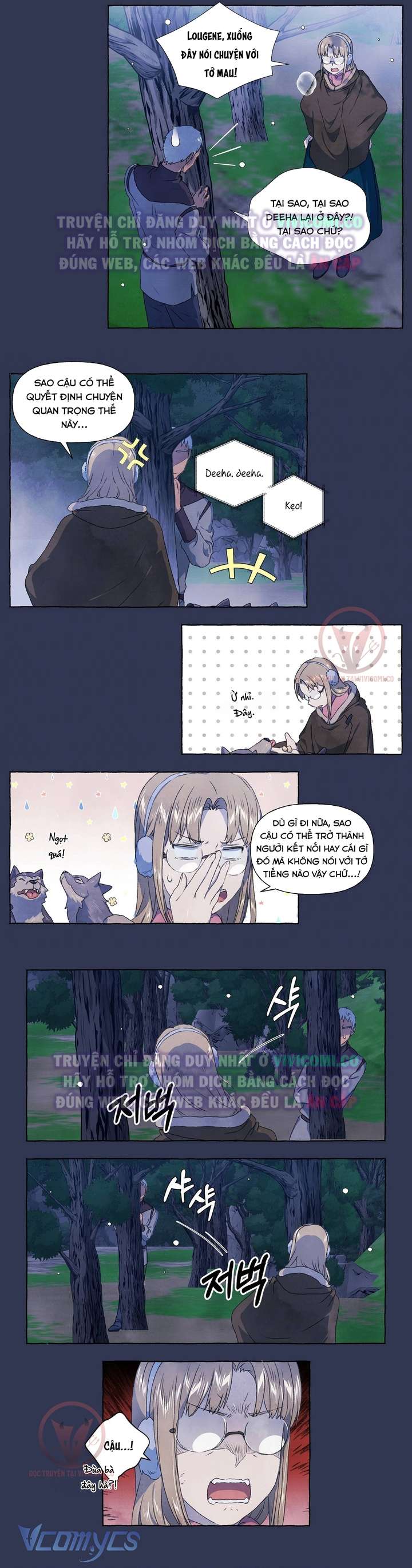 [18+] Chàng Sói Ngốc Và Nàng Thủ Thư Chapter 25 - Next Chap 25