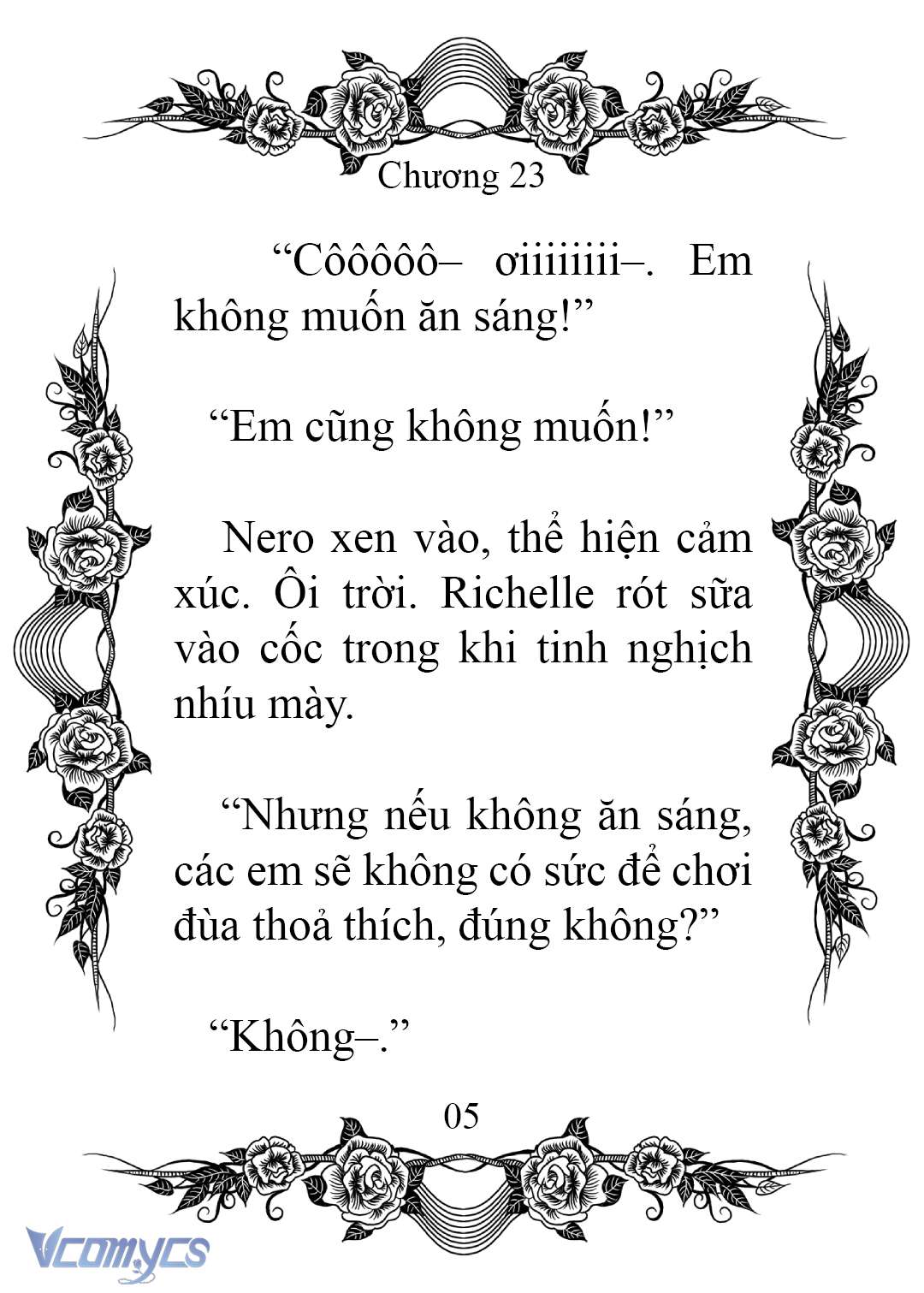 [Novel] Chào Mừng Đến Với Dinh Thự Hoa Hồng Chap 23 - Trang 2