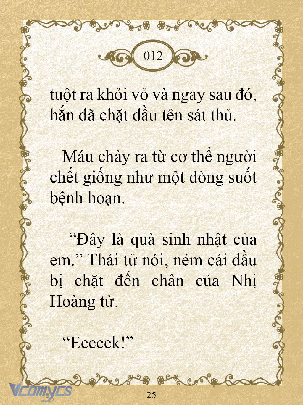 [Novel] Kẻ Phản Diện Được Định Phải Chết Chap 12 - Trang 2