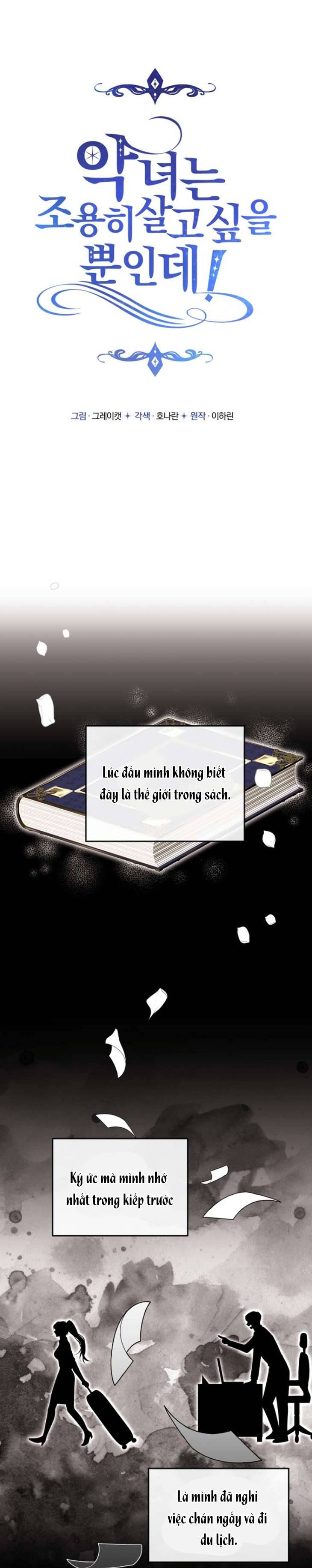 Ác Nữ Chỉ Muốn Sống Yên Bình Chapter 1 - Trang 4