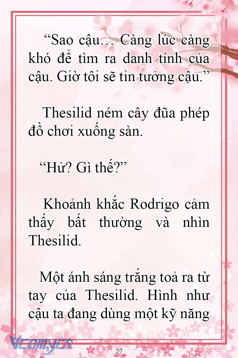 [Novel] Đặc Quyền Của Người Chuyển Sinh Chap 24 - Trang 2