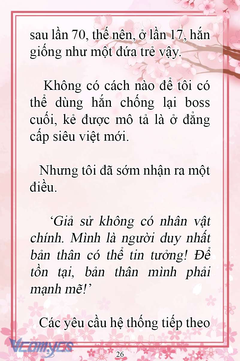 [Novel] Đặc Quyền Của Người Chuyển Sinh Chap 2 - Trang 2