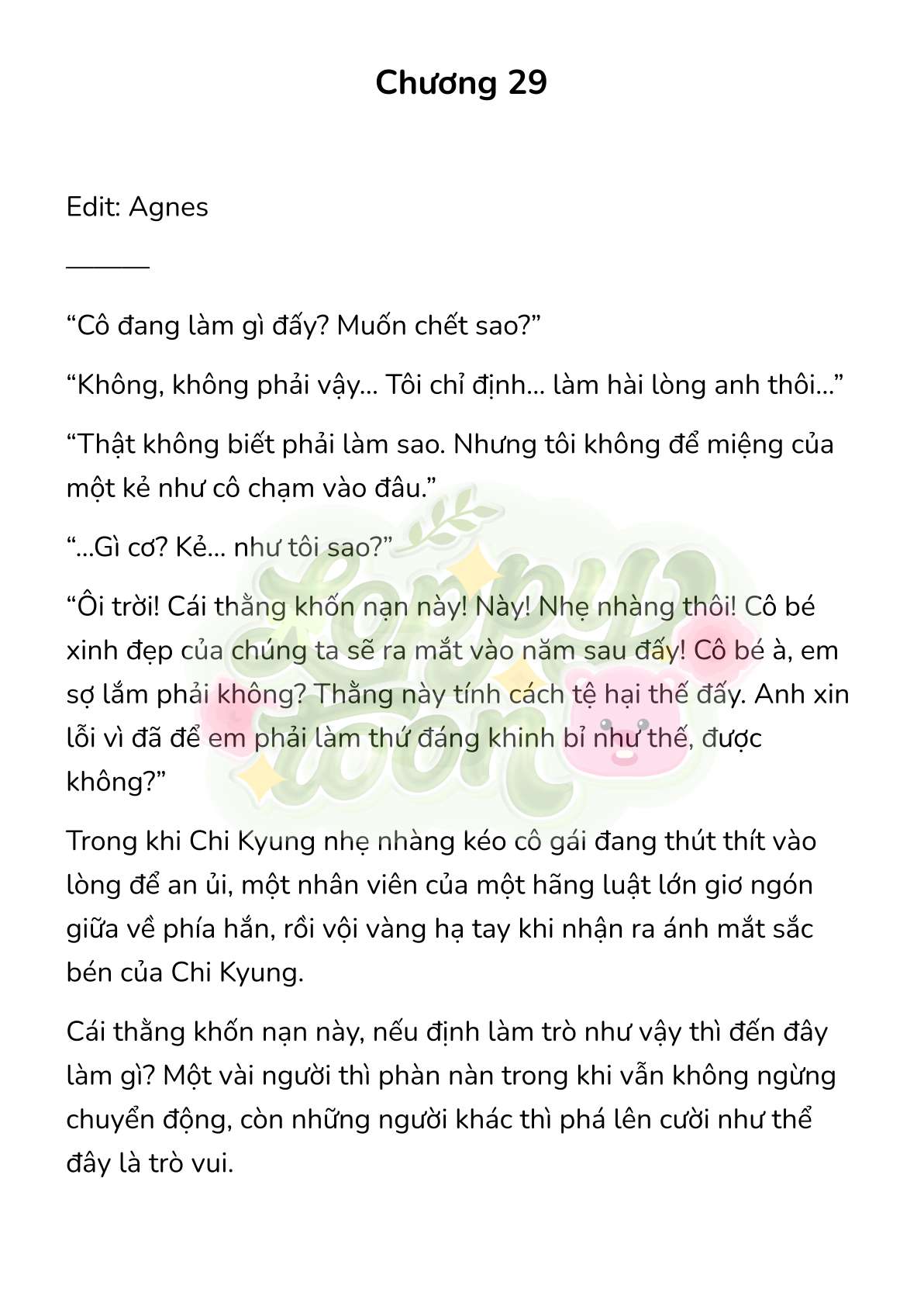 [Novel] Gửi Kẻ Xa Lạ Phản Bội Đạo Đức Chap 29 - Next Chap 30