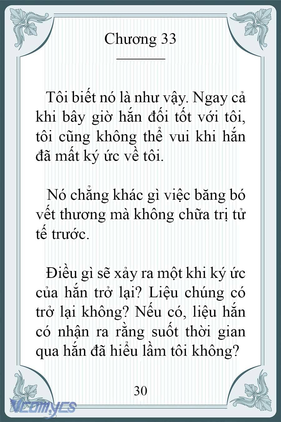 [Novel] Người Chồng Ghét Tôi Đã Mất Trí Nhớ Chap 33 - Trang 2