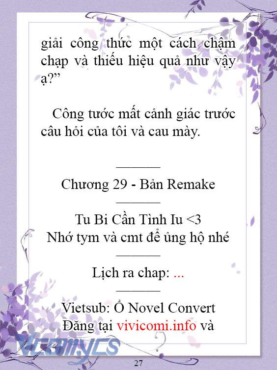 [Novel] Làm Ác Nữ Bộ Không Tốt Sao? Chap 29 - Trang 2