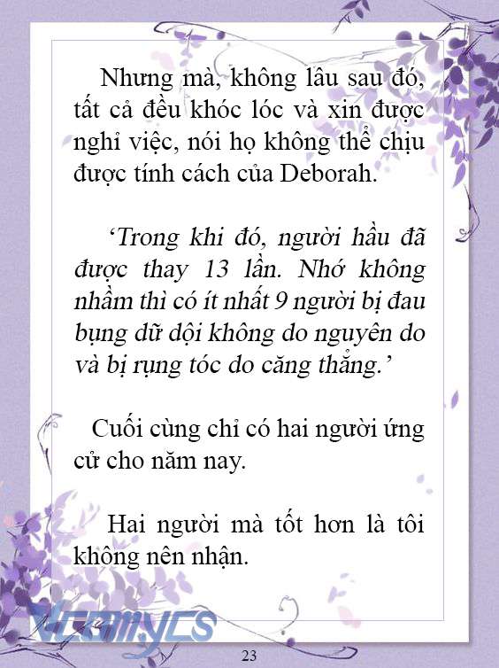 [Novel] Làm Ác Nữ Bộ Không Tốt Sao? Chap 25 - Trang 2