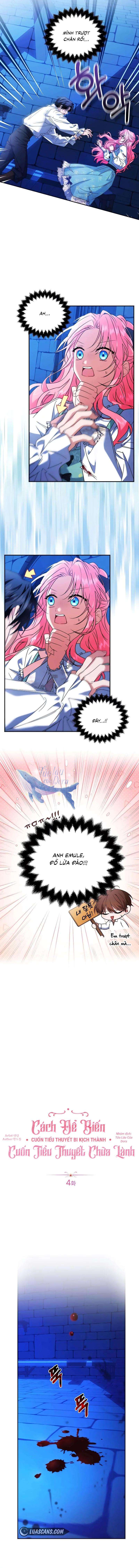 Cách Để Biến Cuốn Tiểu Thuyết Bi Kịch Thành Cuốn Tiểu Thuyết Chữa Lành Chap 4 - Trang 2