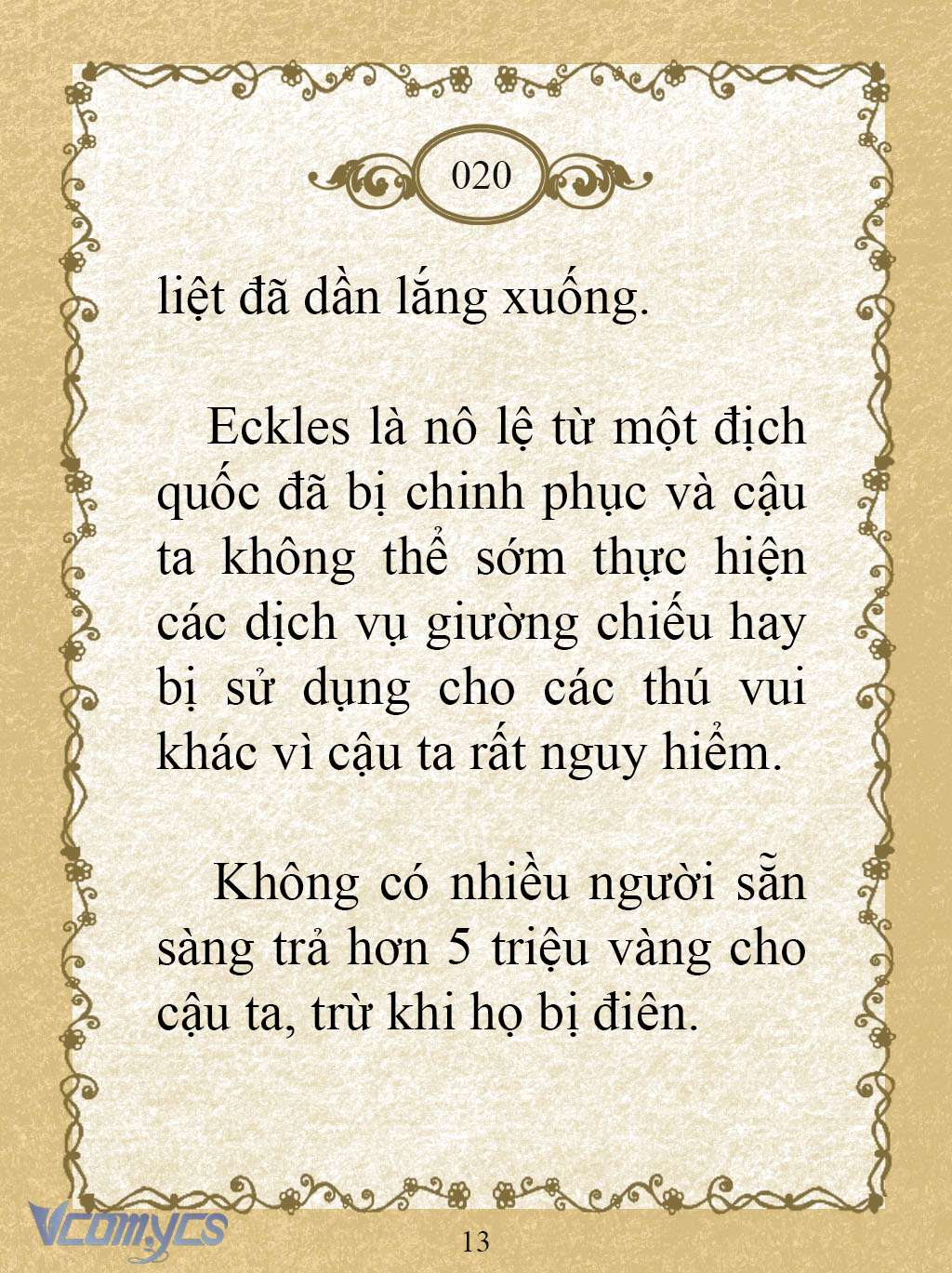 [Novel] Kẻ Phản Diện Được Định Phải Chết Chap 20 - Trang 2