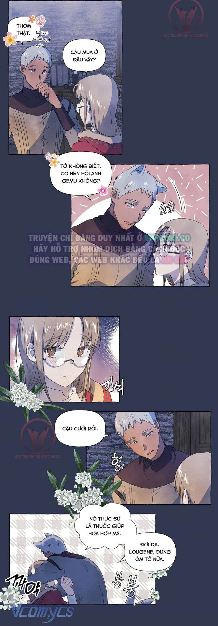 [18+] Chàng Sói Ngốc Và Nàng Thủ Thư Chapter 17 - Next Chapter 18