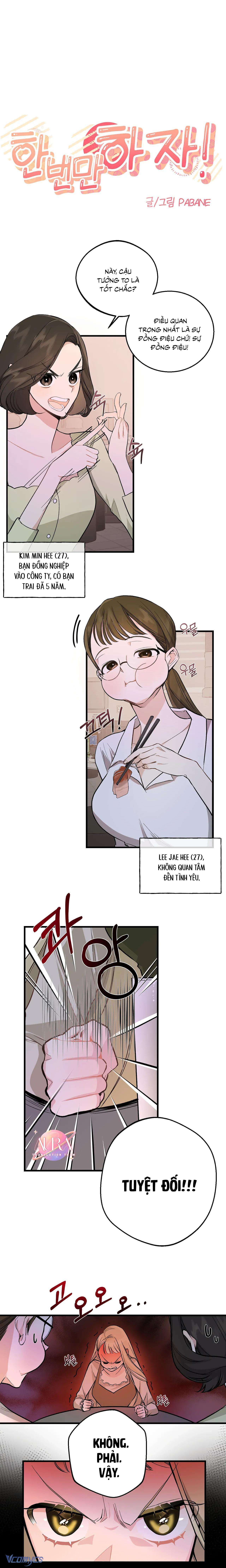 Chỉ Làm Một Lần Thôi! Chap 1 - Next Chap 2