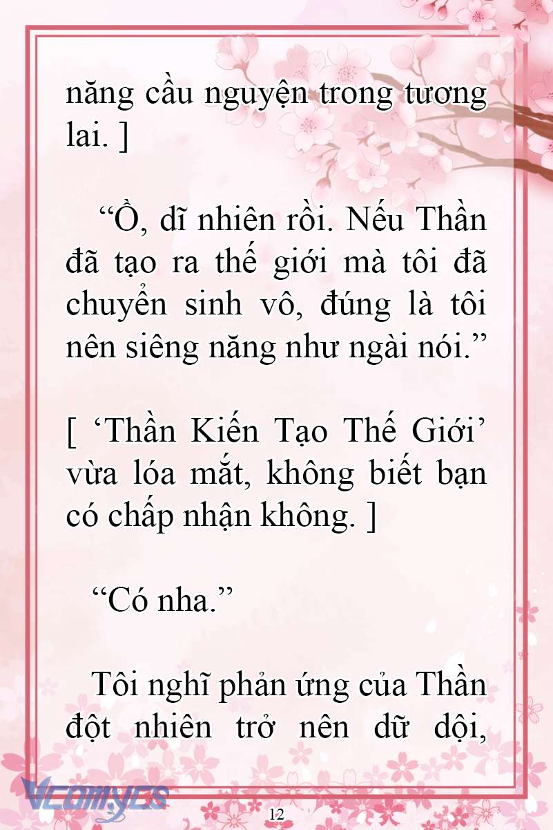 [Novel] Đặc Quyền Của Người Chuyển Sinh Chap 7 - Trang 2