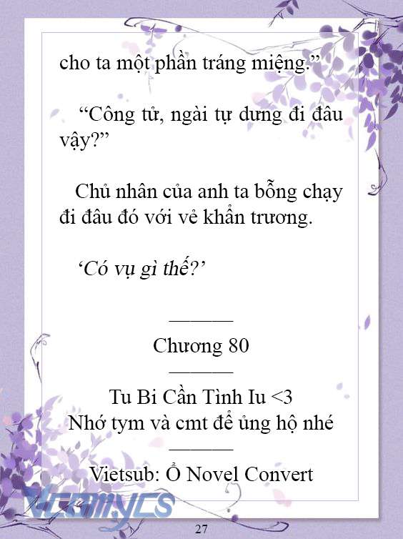 [Novel] Làm Ác Nữ Bộ Không Tốt Sao? Chap 80 - Trang 2