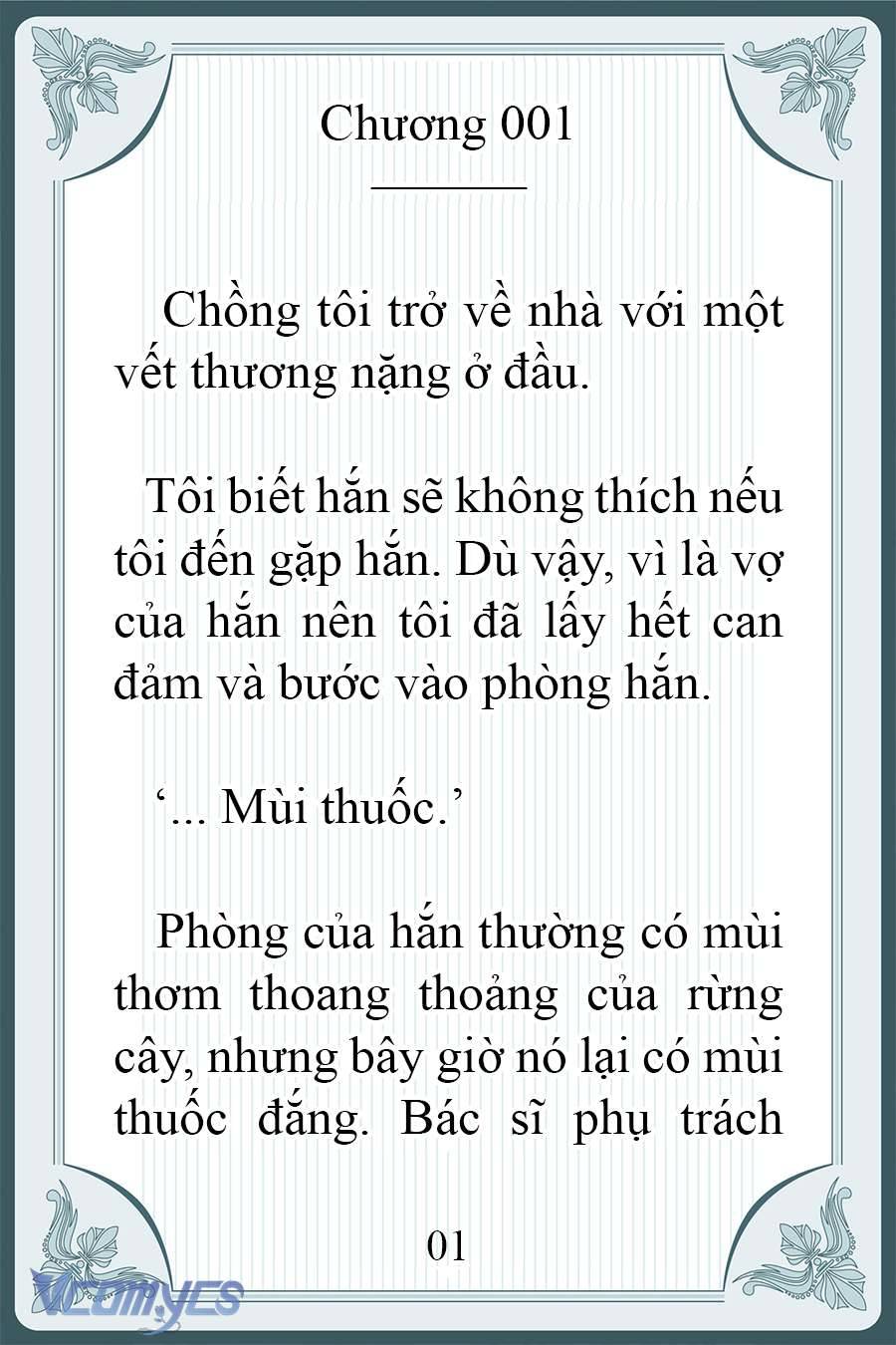 [Novel] Người Chồng Ghét Tôi Đã Mất Trí Nhớ Chap 1 - Trang 2