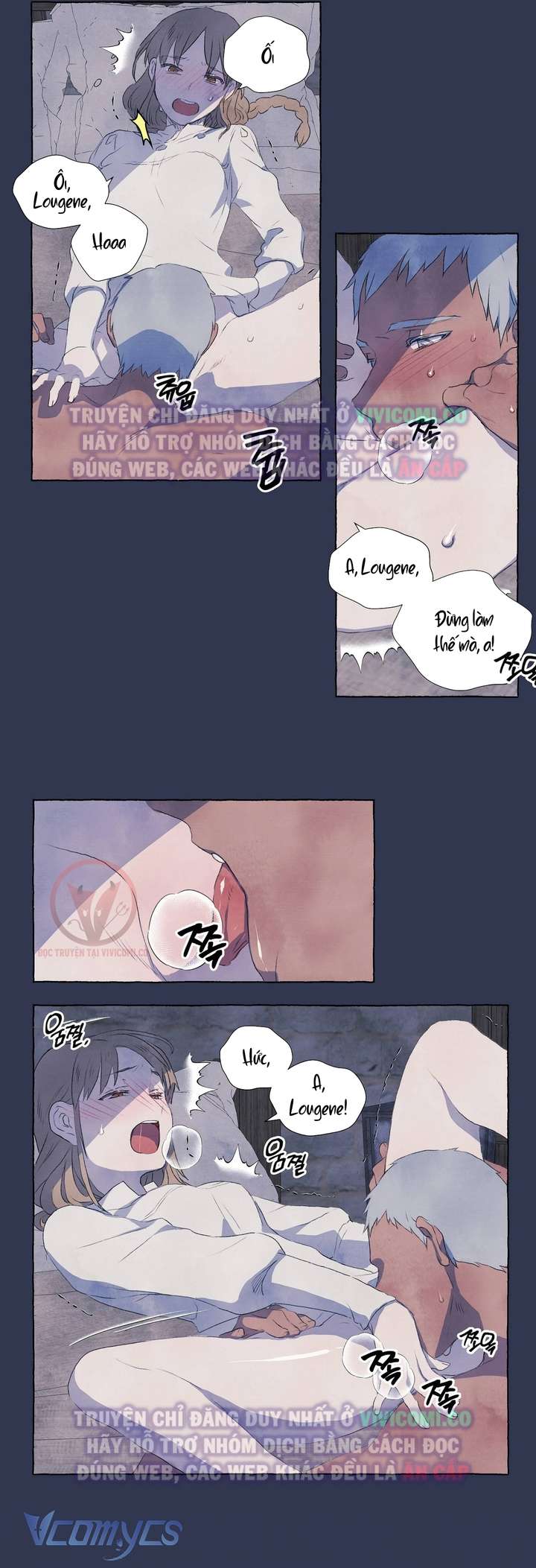 [18+] Chàng Sói Ngốc Và Nàng Thủ Thư Chapter 4 - Next Chapter 5