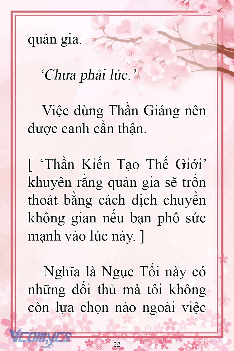 [Novel] Đặc Quyền Của Người Chuyển Sinh Chap 23 - Trang 2