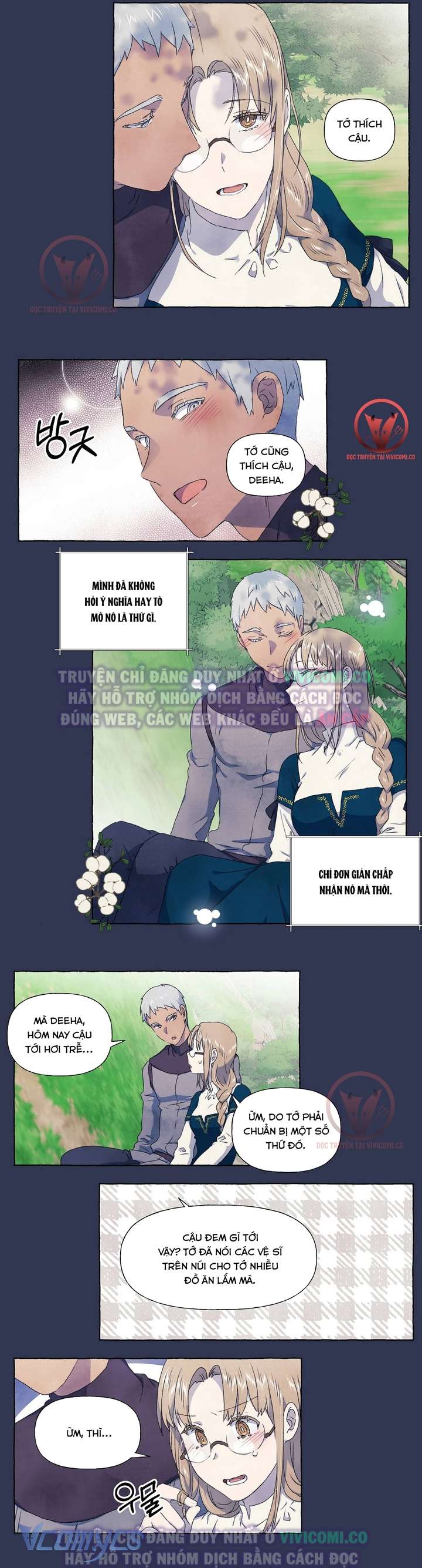 [18+] Chàng Sói Ngốc Và Nàng Thủ Thư Chapter 28 - Next Chapter 29