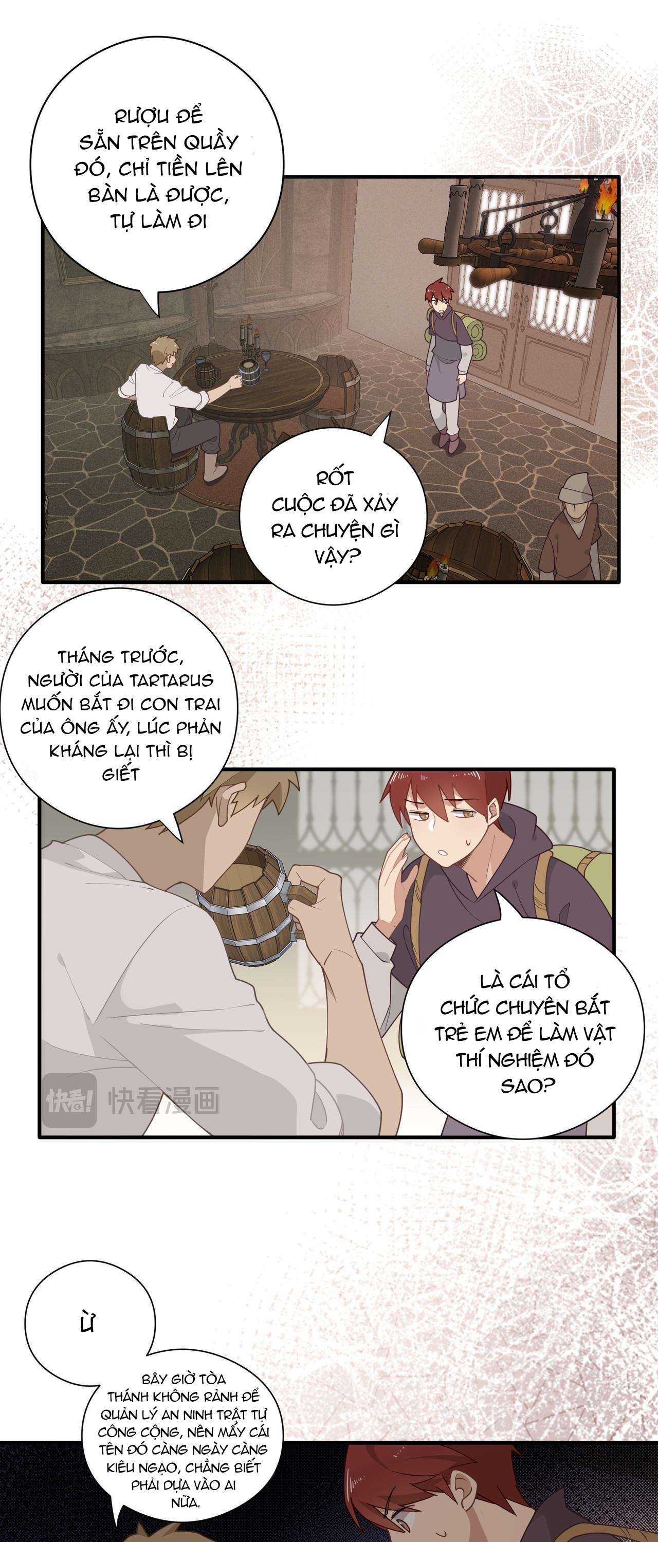 Xuyên thành phù thủy nuôi dưỡng kỵ sĩ thánh điện Chapter 1 - Trang 4