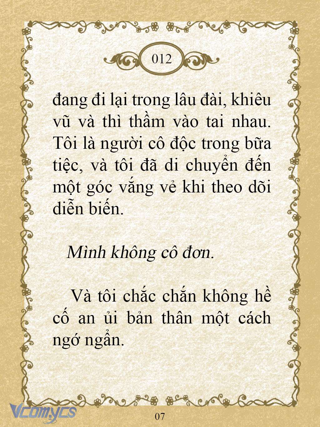 [Novel] Kẻ Phản Diện Được Định Phải Chết Chap 12 - Trang 2