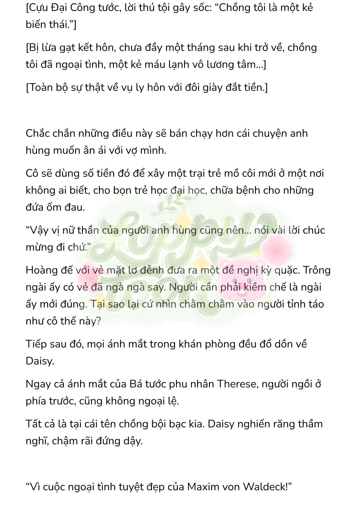 [Novel] Trận Chiến Ly Hôn! Chap 45 - Trang 2