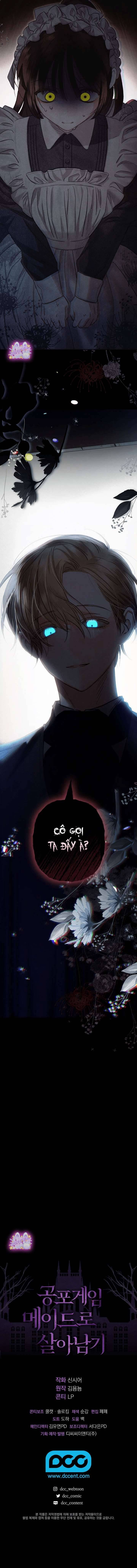 Sống Sót Như Hầu Gái Trong Trò Chơi Kinh Dị Chap 2 - Next Chap 3