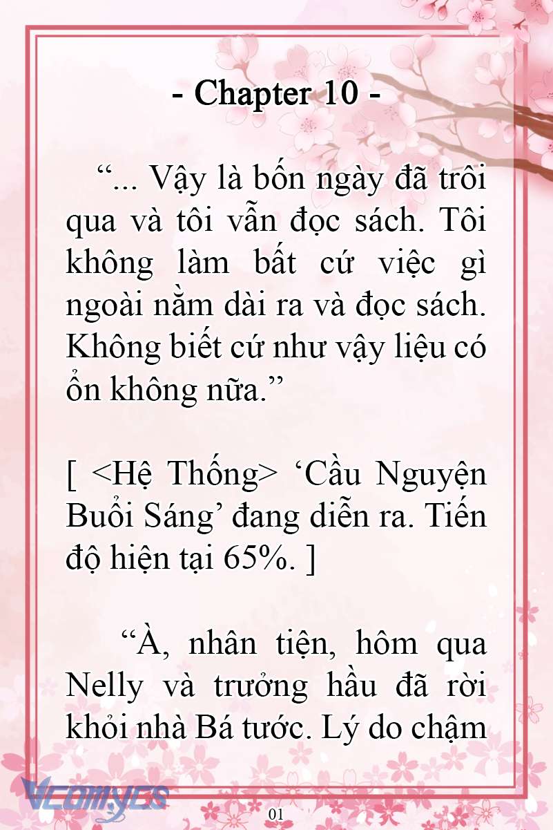 [Novel] Đặc Quyền Của Người Chuyển Sinh Chap 10 - Trang 2