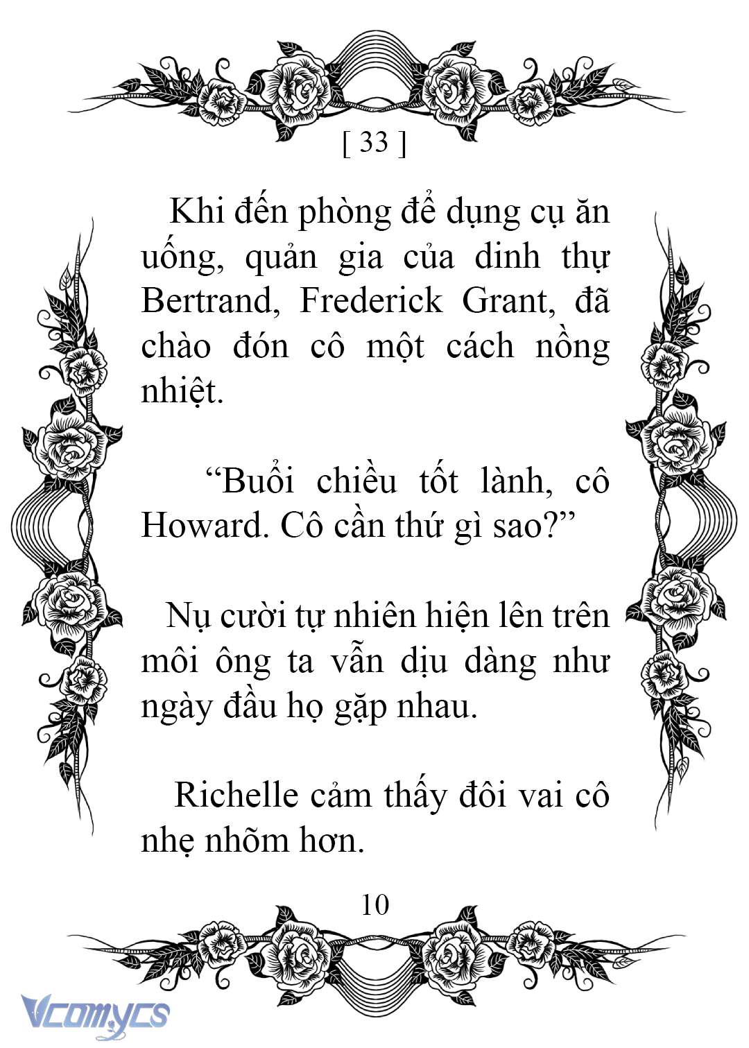 [Novel] Chào Mừng Đến Với Dinh Thự Hoa Hồng Chap 33 - Trang 2
