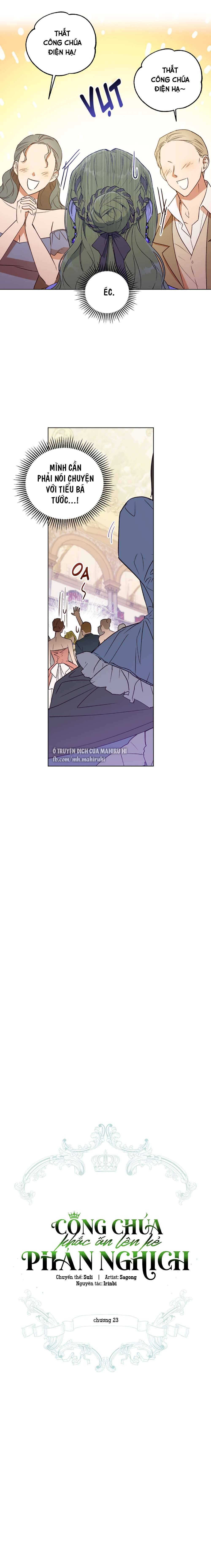 Công Chúa Khắc Ấn Lên Kẻ Phản Nghịch Chap 23 - Trang 2